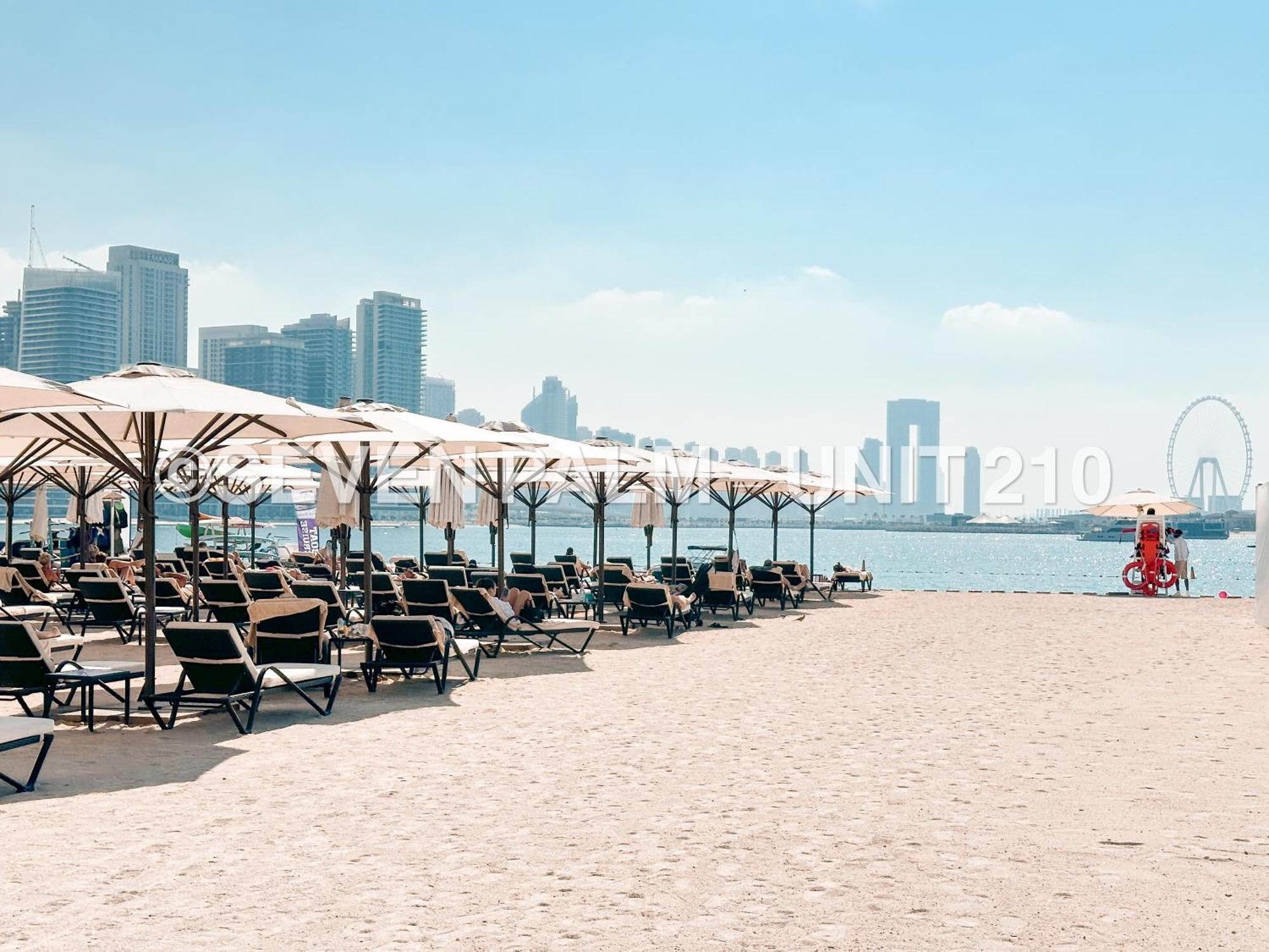 Luxus-Studio Mit Private Beach In Top-Lage, Meerblick & Infinity Pool! Dubai Exterior foto