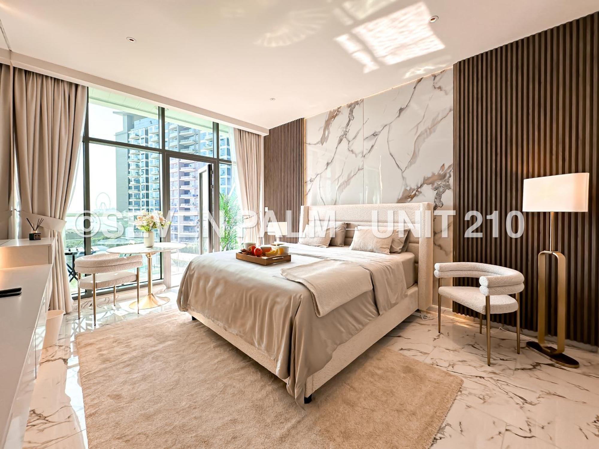 Luxus-Studio Mit Private Beach In Top-Lage, Meerblick & Infinity Pool! Dubai Exterior foto