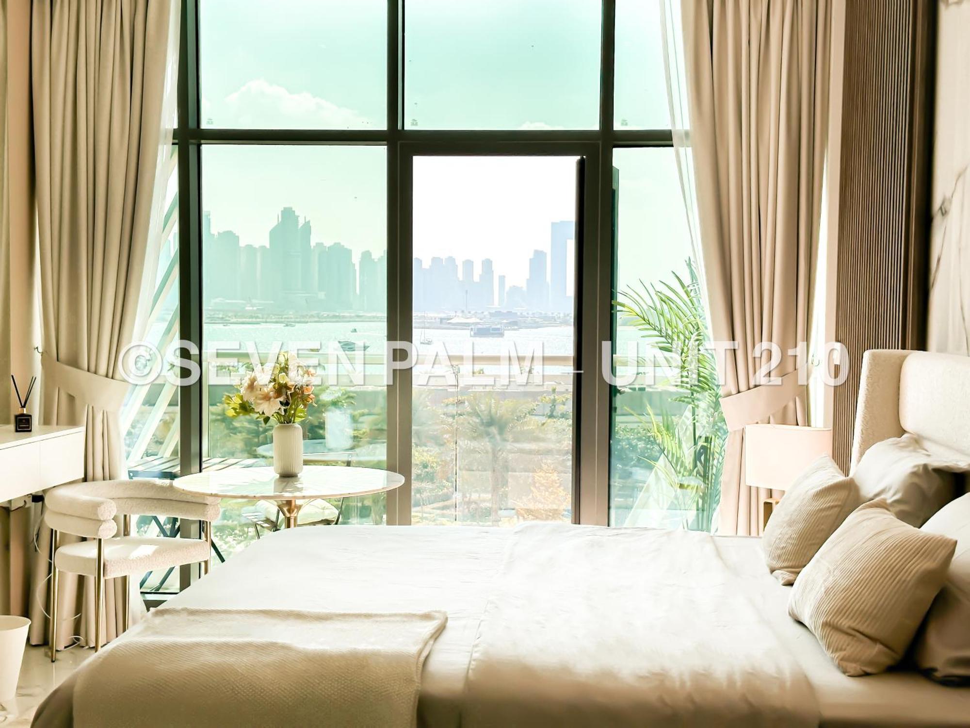 Luxus-Studio Mit Private Beach In Top-Lage, Meerblick & Infinity Pool! Dubai Exterior foto