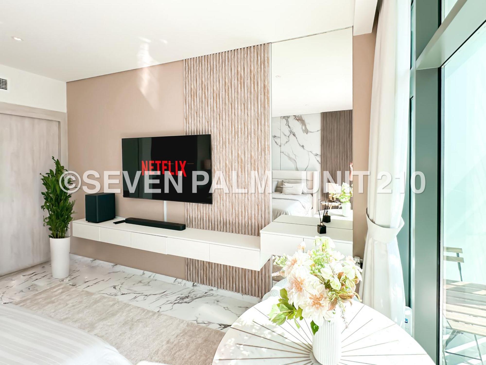 Luxus-Studio Mit Private Beach In Top-Lage, Meerblick & Infinity Pool! Dubai Exterior foto